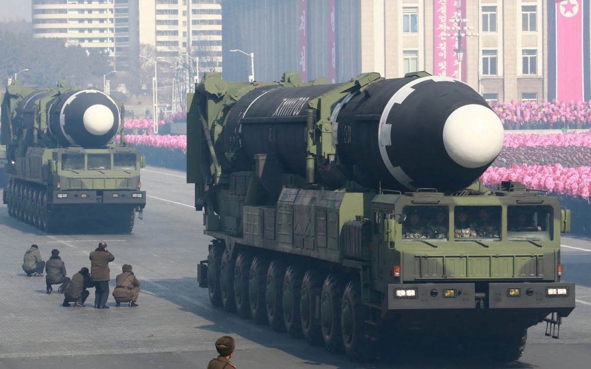 Hàn Quốc bác bỏ tuyên bố phóng thành công tên lửa Hwasong-17 của Triều Tiên